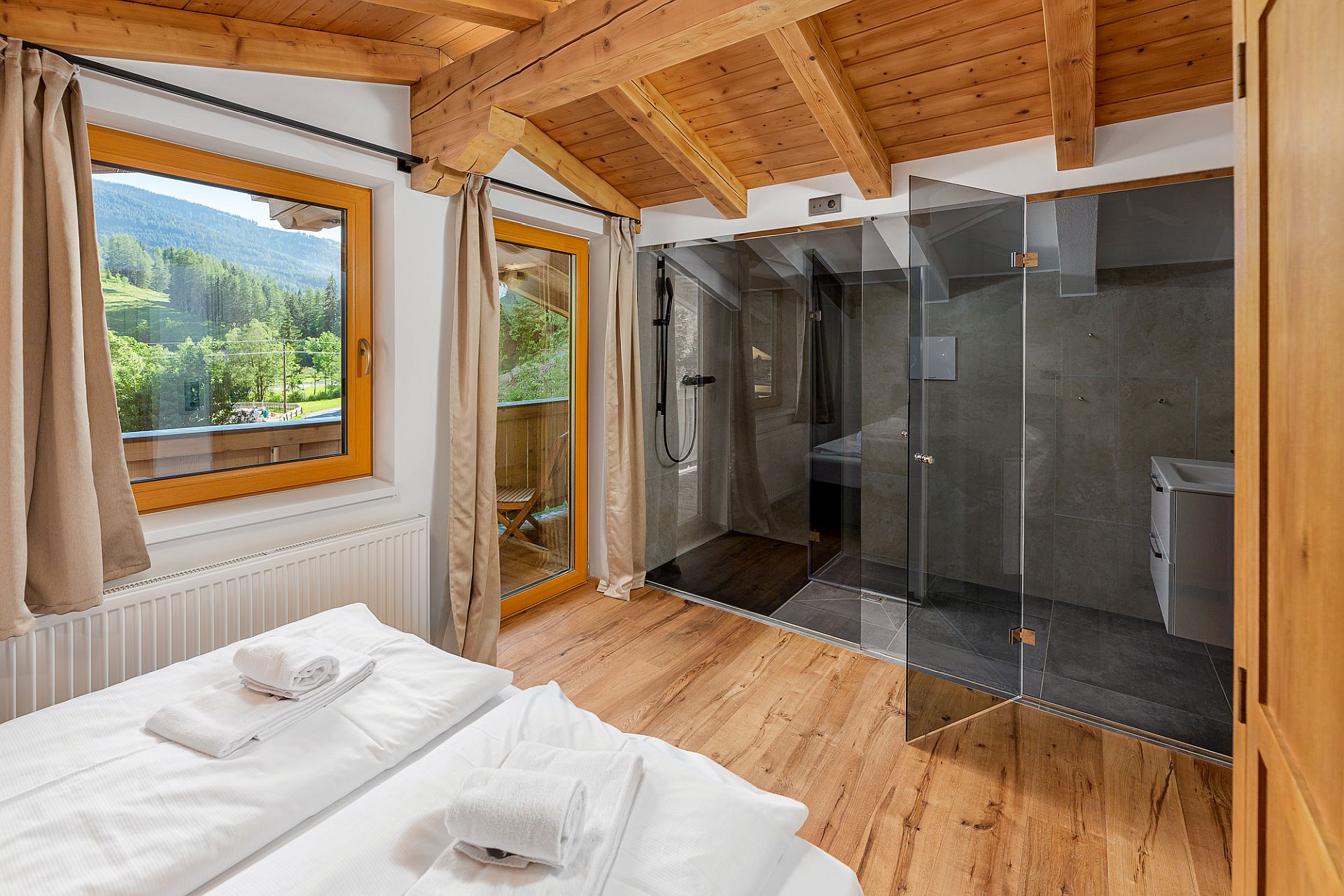 Leogang, Sonnrain 13, Ferienwohnung Geierkogel, Schlafzimmer